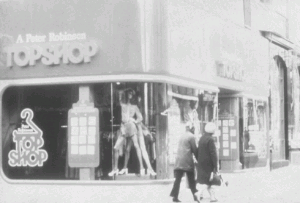 Магазин Peter Robinson Topshop, 1960-е